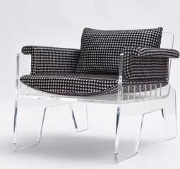Houndstooth Armchair