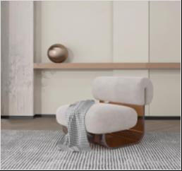 Boucle Barrel Chair