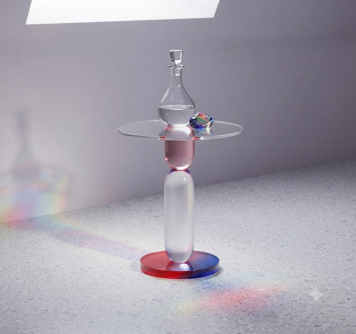 Gradient Pedestal Table