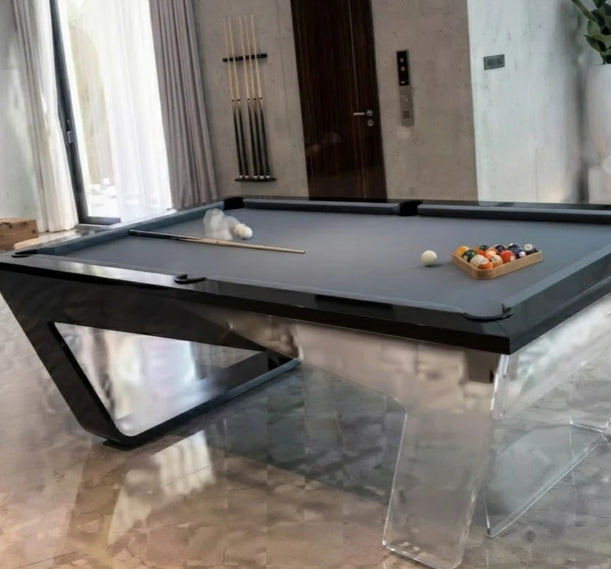 Wood & Acrylic Pool Table