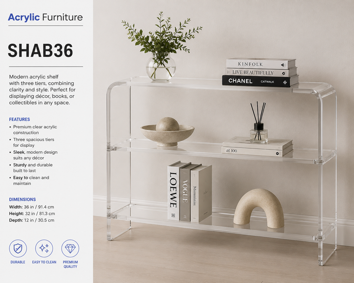 Acrylic Furniture SHAB36