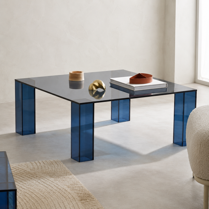 Blue Leg Coffee Table