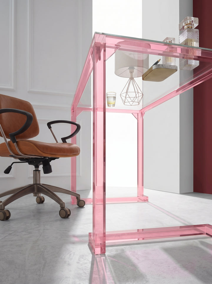 Pink Writing Desk