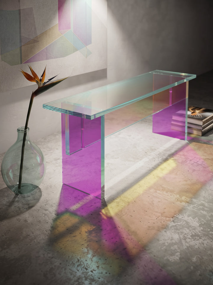 Iridescent Bench
