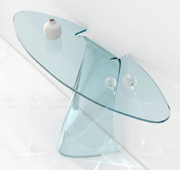 Oval Console Table