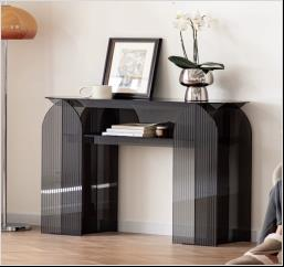 Ribbed Console Table