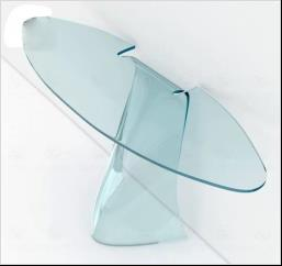 Oval Console Table