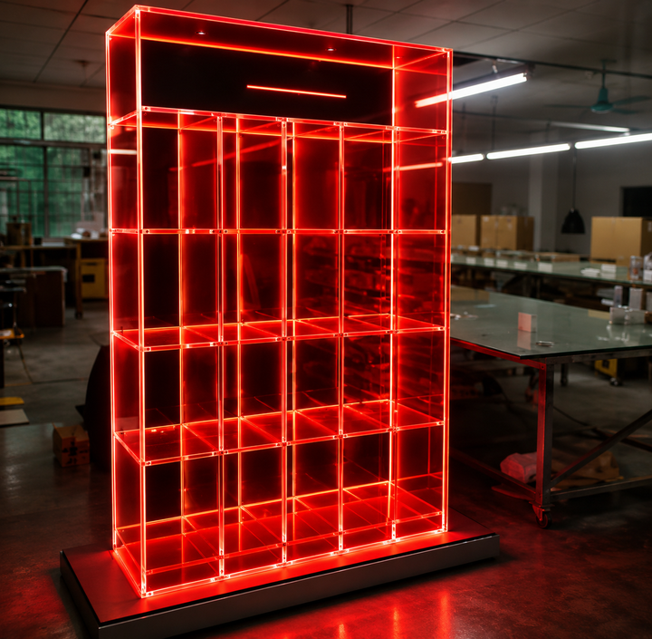 LED Display Wall Shelf