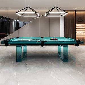 Green Acrylic Pool Table