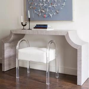 Fabric High Stool