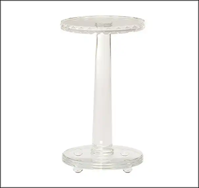 Tall Column Side Table