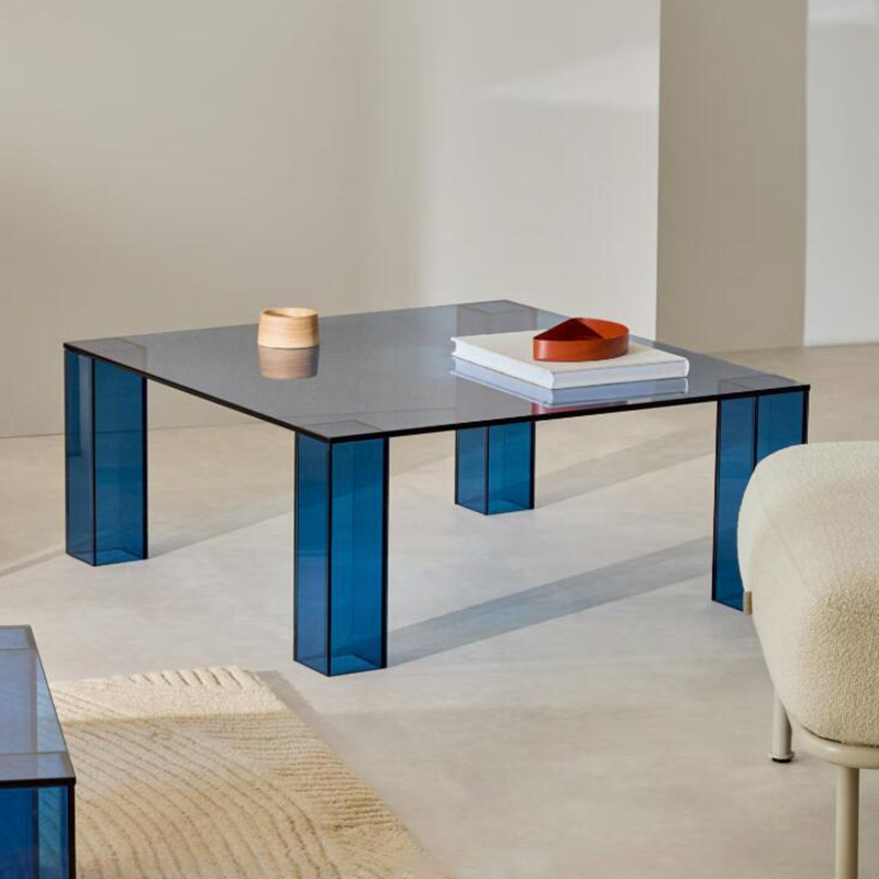 Blue Leg Coffee Table